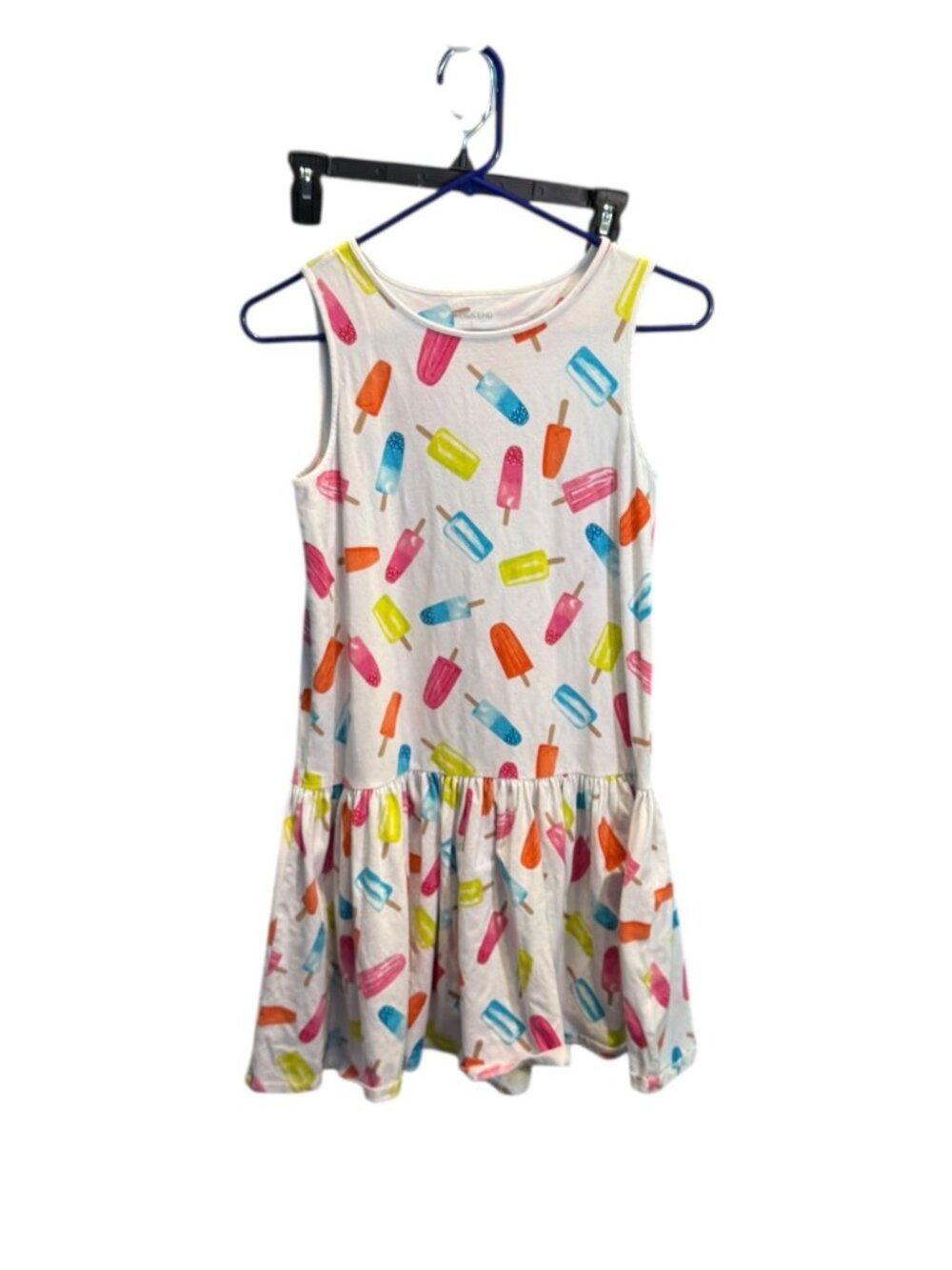 Lands’ End Popsicle Print Sleeveless Dress – Size Large 14